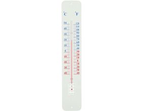 Thermomètre extérieur sur plaque métal 45cm