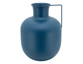 Vase en métal MELTIK (Bleu)