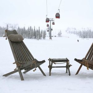 Chilienne en bois EcoChair (Pin gris)