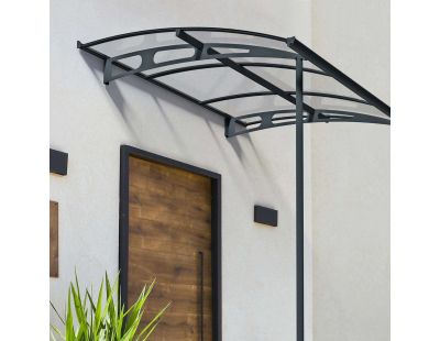 Abri terrasse auvent en aluminium et polycarbonate Vega