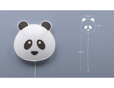 Applique animal masqué led (Panda)