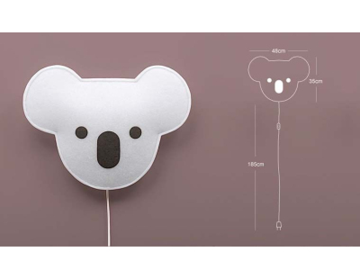 Applique animal masqué led (Koala)