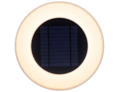 Applique murale ronde recharge solaire Wally (39 cm de diamètre)