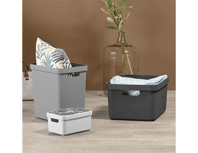 Boite de rangement Sigma home Box 32 L (Gris)