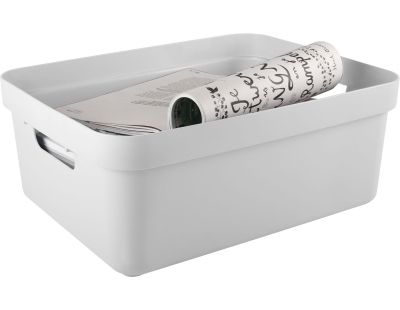 Boite de rangement Sigma home Box 24L (Blanc)