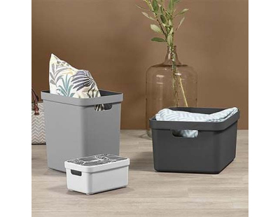 Boite de rangement Sigma home Box 32 L (Noir)