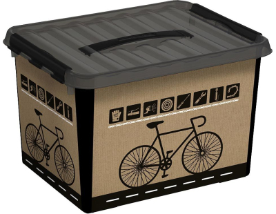 Boîte de rangement Q-line vélo 22 litres