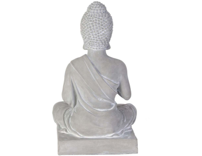 Bouddha assis ciment 27 cm