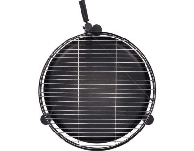 Brasero en métal avec grille de cuisson intégrée (66 x 78 x 69 cm)