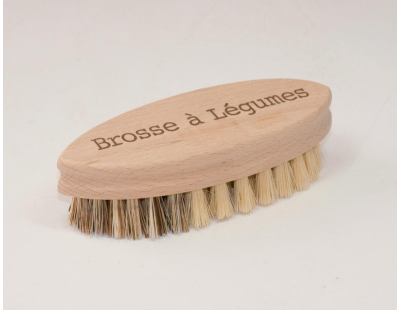 Brosse à légumes beige