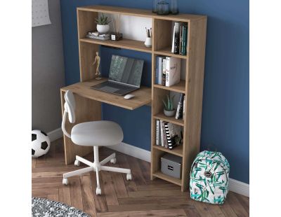 Bureau avec rangements en aggloméré Hope