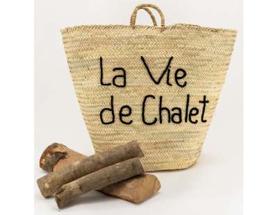 Cabas en palmier naturel (La Vie de Chalet)