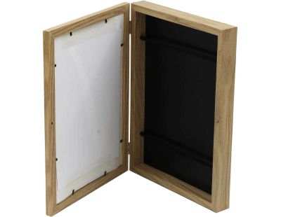 Cadre pour dessins d'enfant en MDF 25 x 4.5 x 34 cm (Naturel)