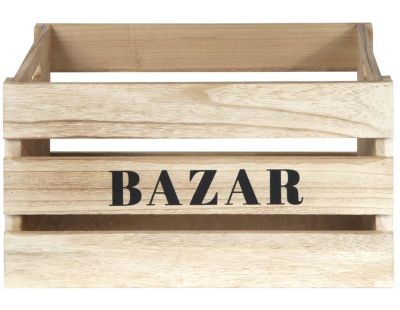 Cagettes en bois Bazar (Lot de 3)