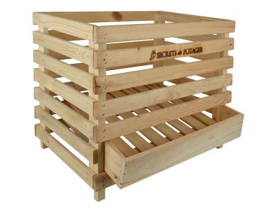 Caisse à pommes de terre en bois