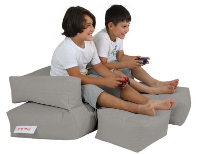 Canapé enfant avec poufs intérieur extérieur Kids