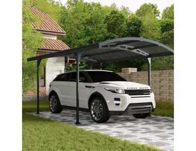 Carport en aluminium et polycarbonate Atlas