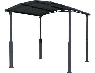 Carport spécial camping-car en aluminium et polycarbonate Alpine (4.35 x 3.52 m)