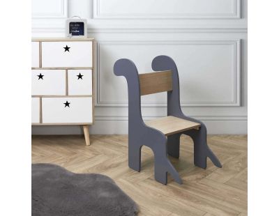 Chaise enfant en bois Animal (Dino)