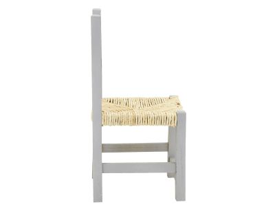 Chaise enfant en bois (Gris)