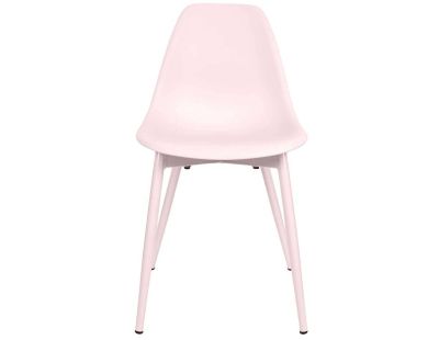 Chaise pour enfant pieds en métal Lina (Rose)