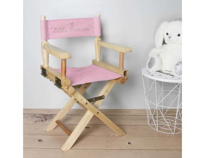 Chaise metteur en scène pour enfant (Rose)