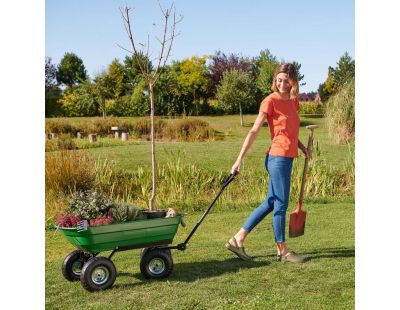 Chariot remorque de jardin 52 Litres