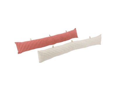 Chiens de porte en coton vichy (Lot de 2 - modèles assortis )