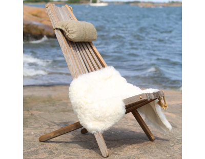 Chilienne bois EcoChair (coussin offert) (Mélèze)