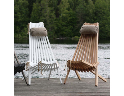 Chilienne en bois Ecochair (coussin offert) (Chêne)