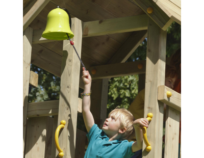 Cloche de pompier pour cabane enfant