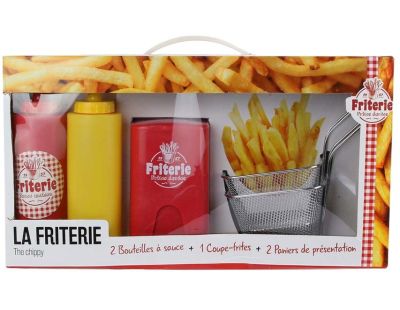 Coffret coupe frites paniers et pousses sauces