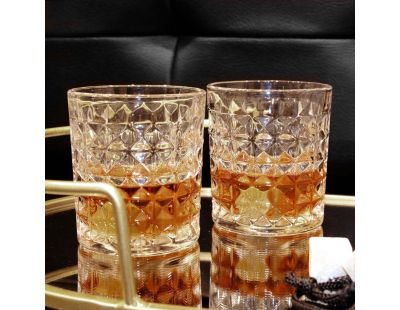 Coffret 4 verres à whisky Lounge et mixologie