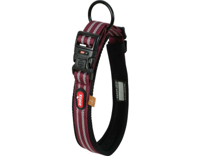 Collier souple en tissu Bivouak 45 à 55 cm 20 mm (Rouge)