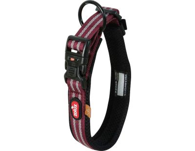 Collier souple en tissu Bivouak 35 à 45 cm 20 mm (Rouge)