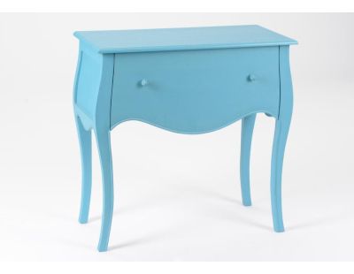 Commode avec tiroir bois Merveille (Turquoise)