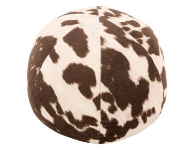 Coussin/pouf boule effet peau de vache (Petit Petit)