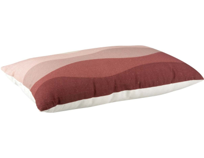 Coussin en coton 50 x 30 cm Sunset (Rose clair)