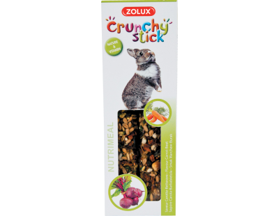 Crunchy stick pour lapin saveur carottes et betterave