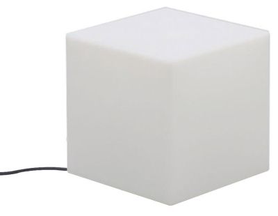 Cube lumineux intérieur extérieur Cuby 20 cm (Alimentation électrique)