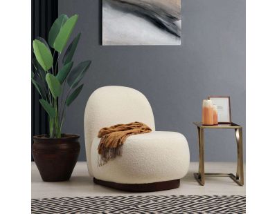 Fauteuil  bouclette  Tina