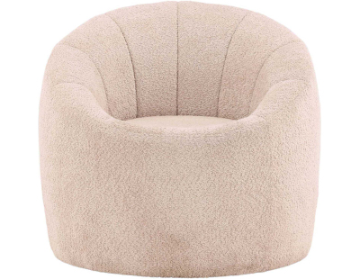 Fauteuil en bouclette Warren