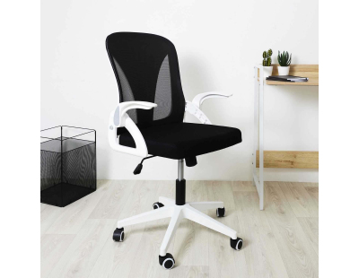 Fauteuil de bureau rabattable sur roulettes