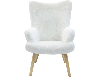 Fauteuil cosy imitation fourrure Helsinki