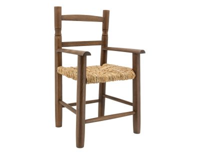 Fauteuil enfant en bois de hêtre (Marron)