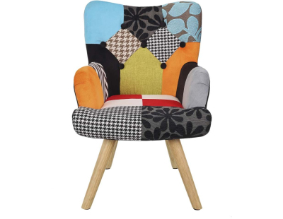 Fauteuil enfant patchwork Helsinki