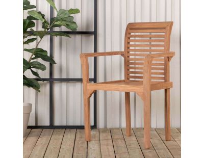 Fauteuil de jardin en teck Kenya