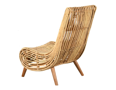 Fauteuil en rotin naturel Farniente