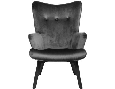 Fauteuil en velours Helsinki