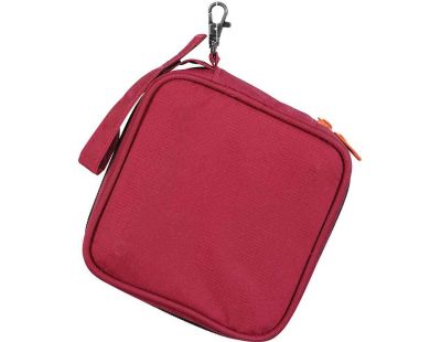 Gamelle pliable en silicone 2 en 1 Bivouak (Rouge)